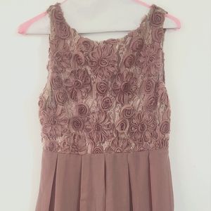Casual dress, pale pink, petite size 2
